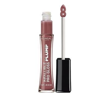 L'Oreal Paris Infallible Pro Gloss Plump Lip Gloss, Radiant Mauve 604